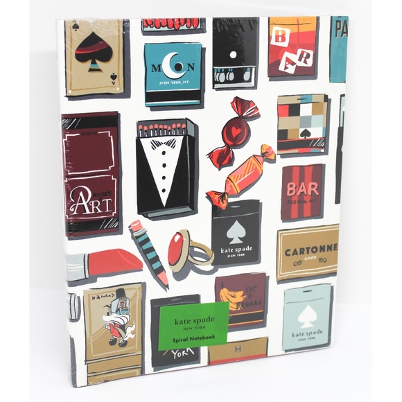 NWT Kate Spade Purse matchbook semi-concealed spiral notebook - Picture 1 of 4